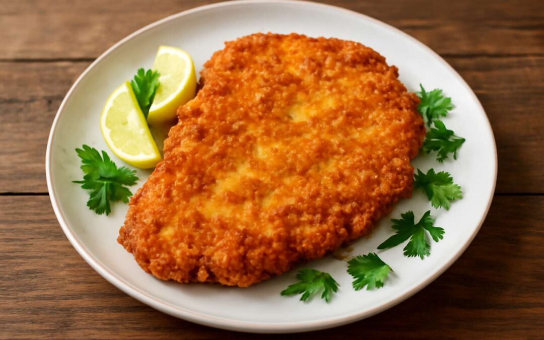 Crispy airfryer chicken schnitzel: quick, juicy weeknight winner