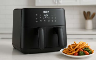 Meet the milex dual air fryer: double the crisp, half the effort.