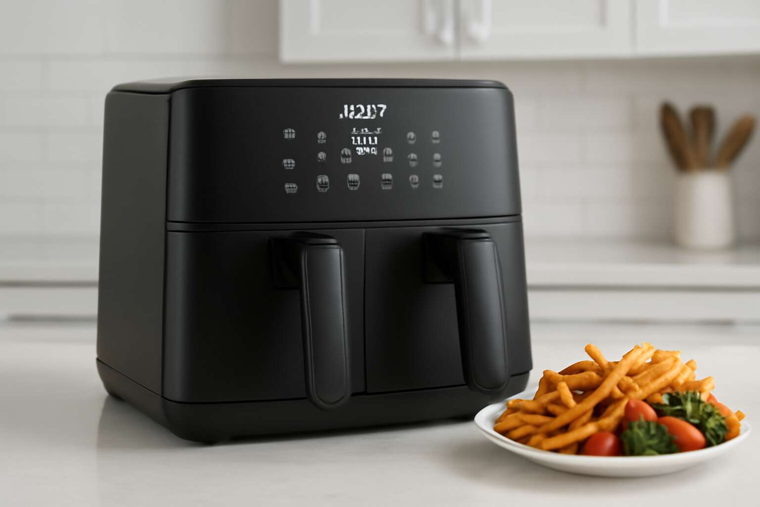 milex dual air fryer