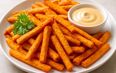 Crispy sweet potato fries air fryer: quick, easy, and irresistibly tasty.