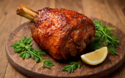 Crispy, Juicy lamb shank in air fryer: The Ultimate Easy Weeknight Dinner