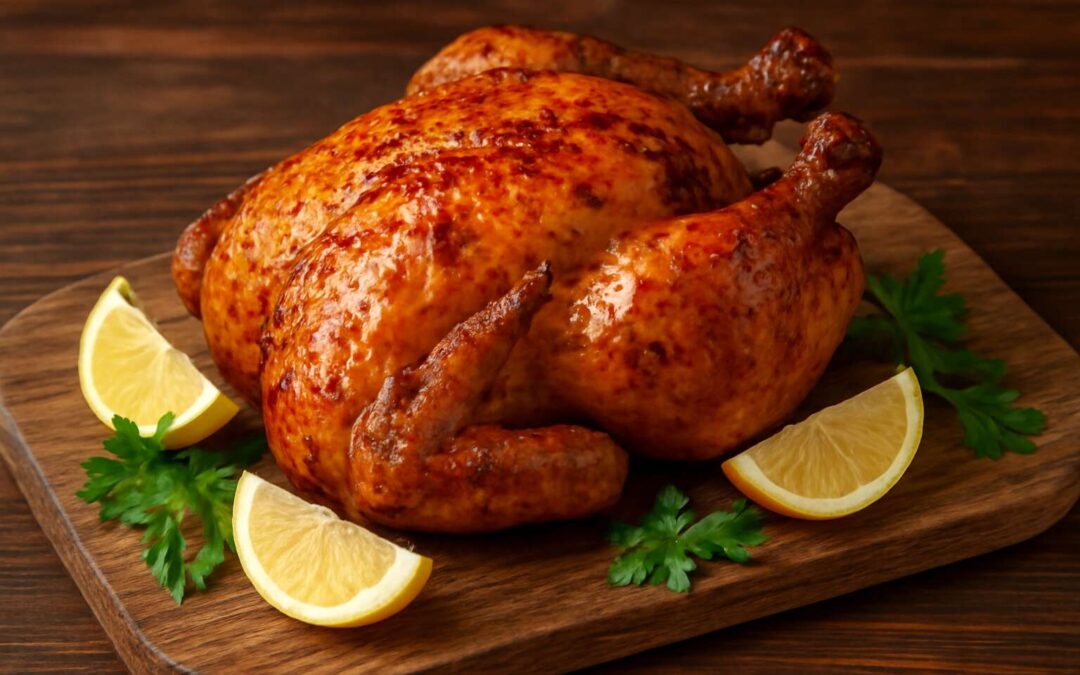 Crispy, Juicy full chicken in air fryer: Easy Weeknight Showstopper