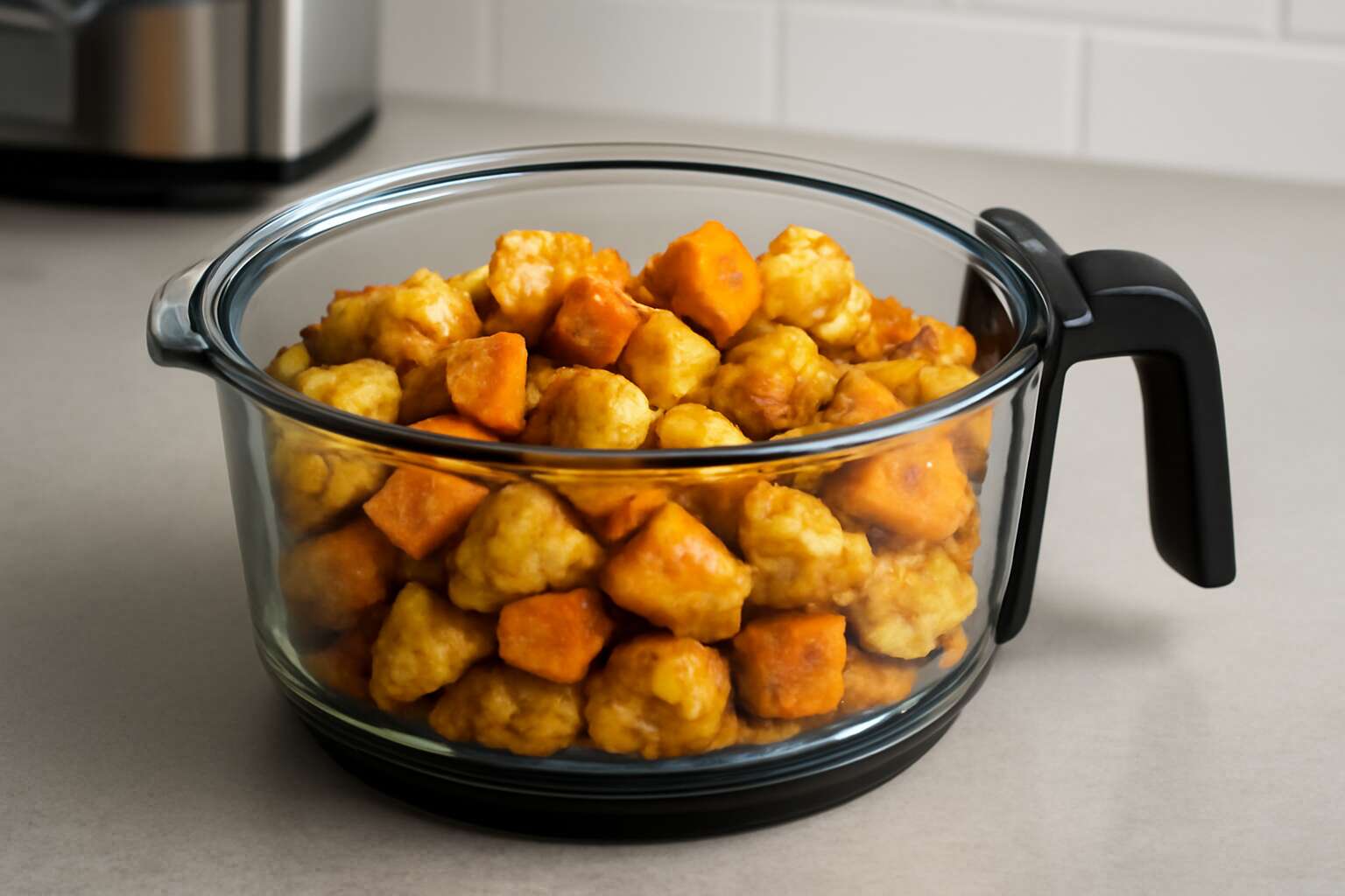 air fryer glass