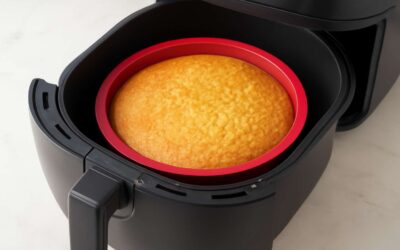 Crave-worthy cake in air fryer: quick, fluffy, and irresistibly delicious.