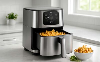 Transform your kitchen with a stainless steel air fryer that crisps like a pro