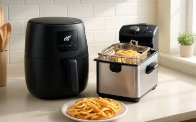 airfryer vs friteuse: which offers crispier meals and easier cleanup?