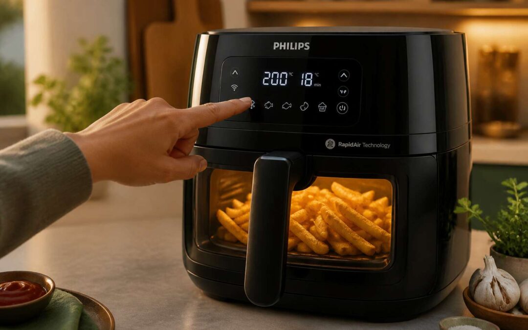 Master the Philips Airfryer how to use steps for easy cooking.