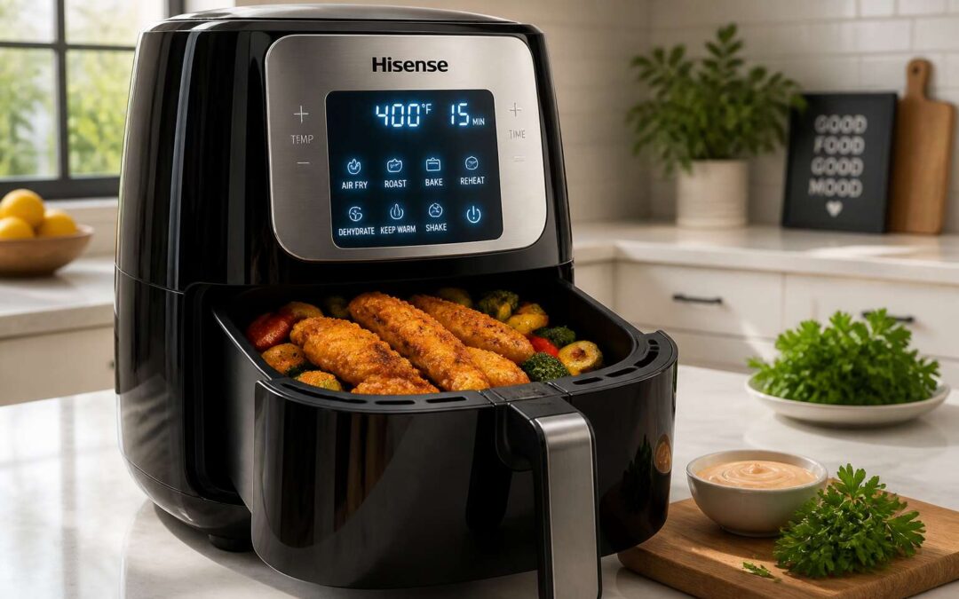 Air fryer hisense for crispy meals without the oil mess.