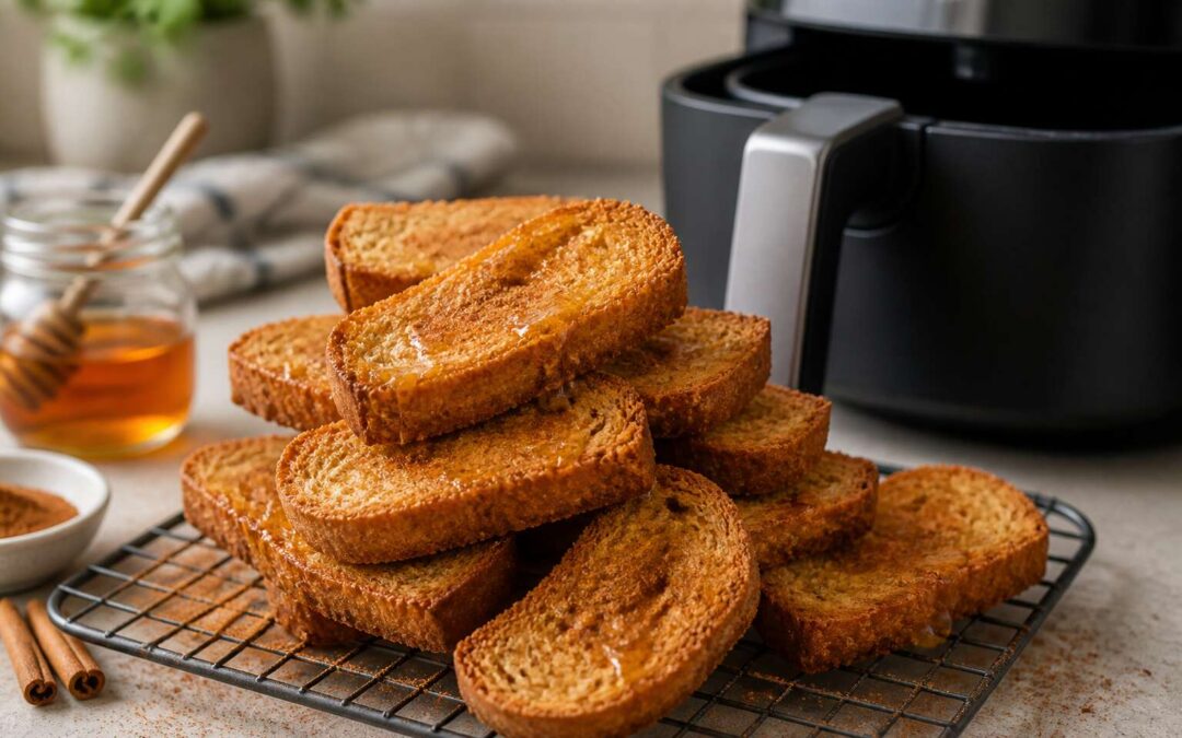 Crispy Airfryer Rusks, the Easy Way to Make Perfect Crunch.