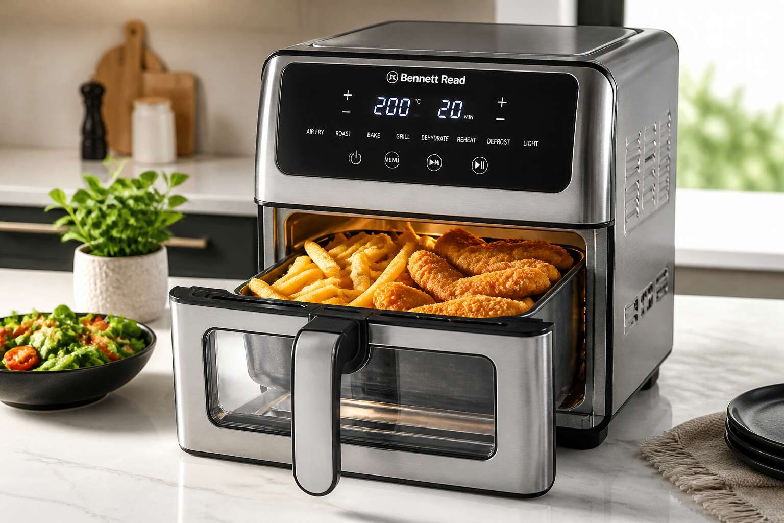 bennett read air fryer oven