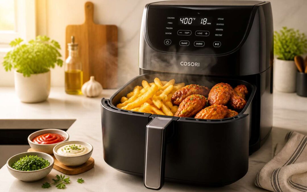 Air fryer special: crispy meals without the oil.