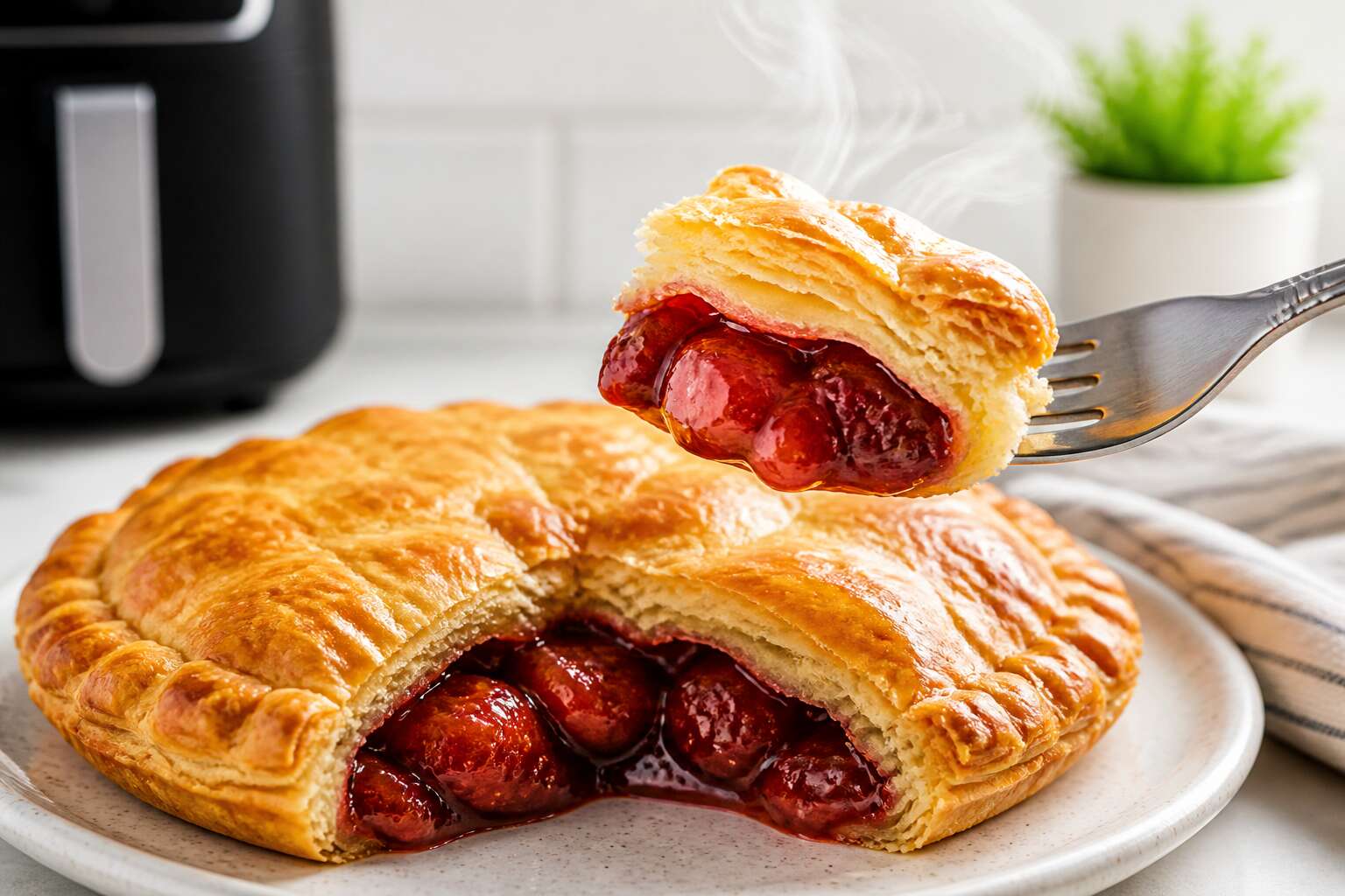 frozen pie in air fryer